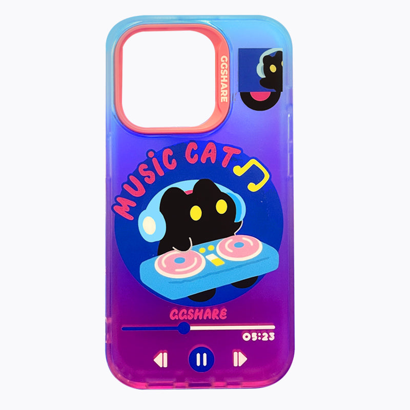 DJ Cat Phone Case