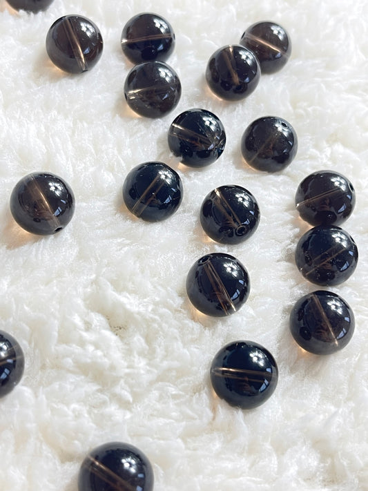 Smoky Quartz Crystal Bead